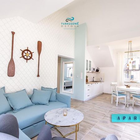 Turkusowa Ostoja Apartament Łukęcin Kültér fotó