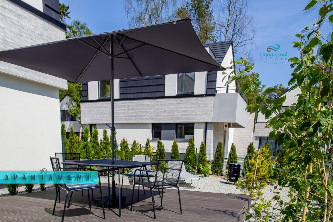 Turkusowa Ostoja Apartament Łukęcin Kültér fotó