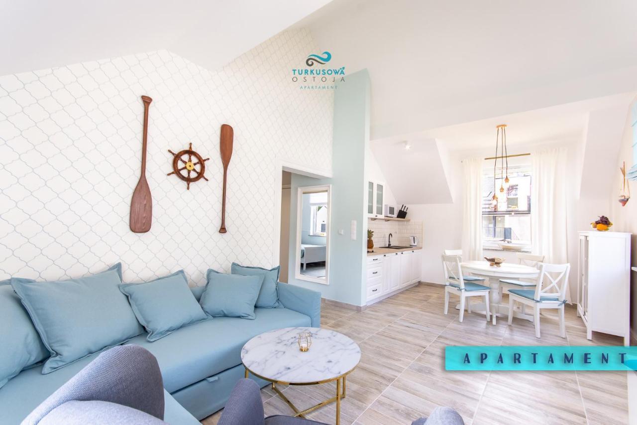 Turkusowa Ostoja Apartament Łukęcin Kültér fotó