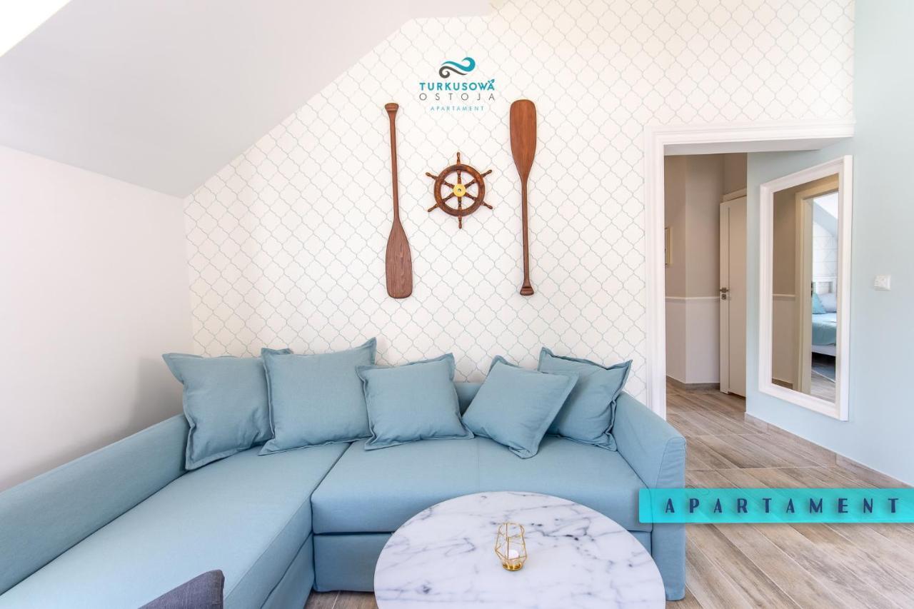 Turkusowa Ostoja Apartament Łukęcin Kültér fotó