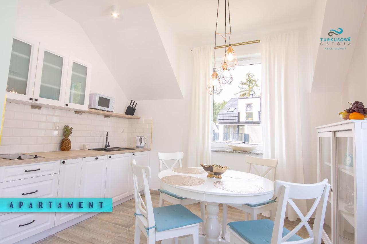 Turkusowa Ostoja Apartament Łukęcin Kültér fotó