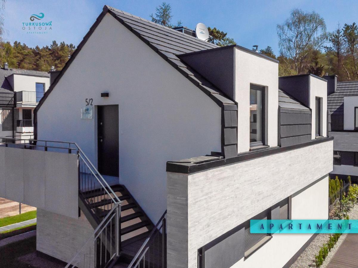 Turkusowa Ostoja Apartament Łukęcin Kültér fotó