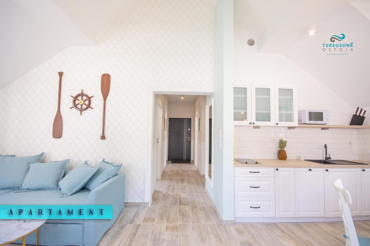 Turkusowa Ostoja Apartament Łukęcin Kültér fotó